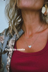 Espírito santo | colar escapulário