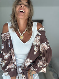 Muitas Flores  |  camisa dupla