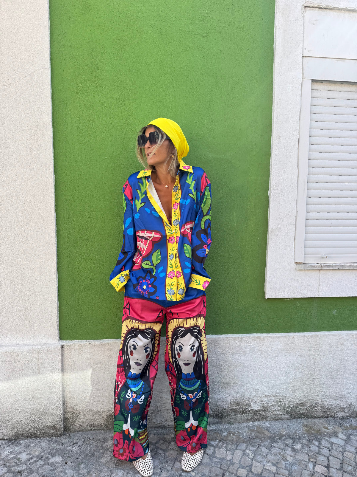 Saint Pop | Conjunto camisa e calças