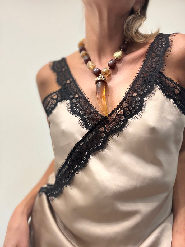 Caramelo  | Colar