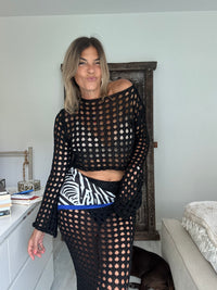 Shine | conjunto saia top