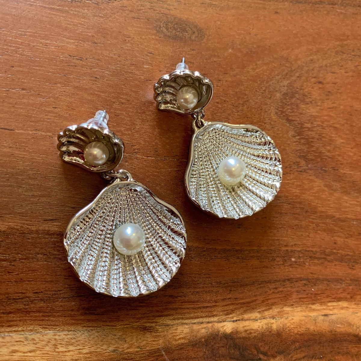 Pearl shell | Brincos