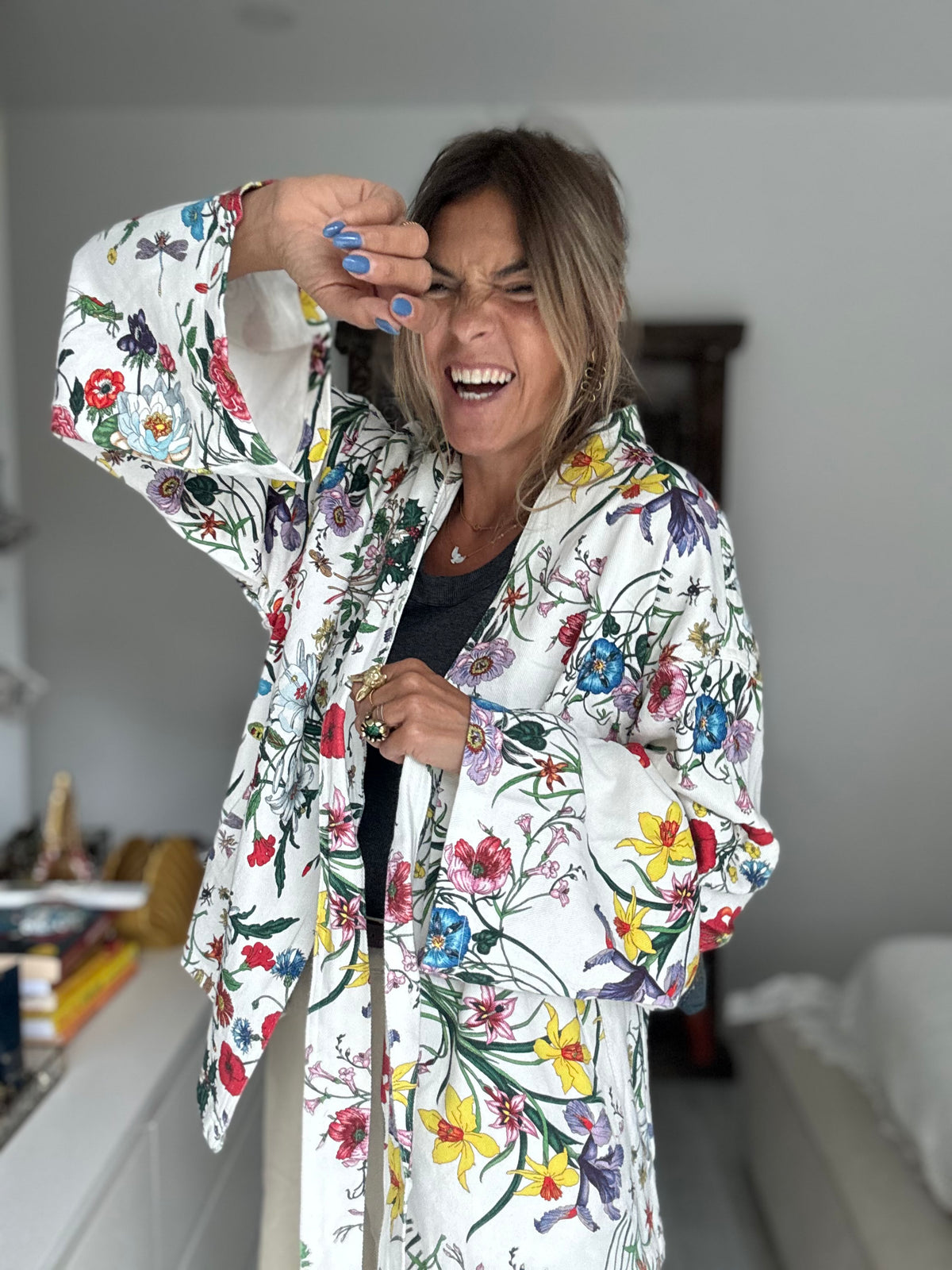 Floral | casaco Kimono