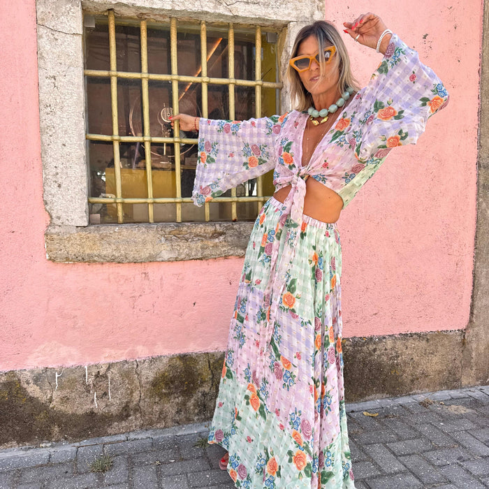 Katyusha | Conjunto Top e Saia