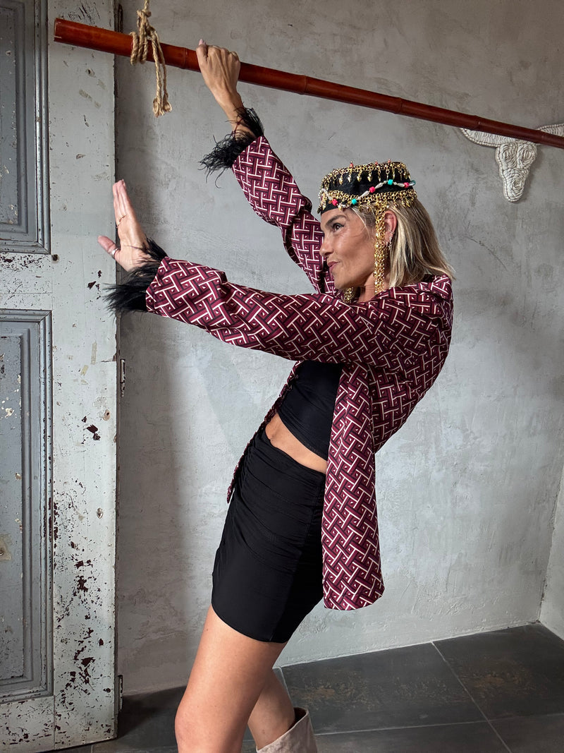 Luar | conjunto top e saia