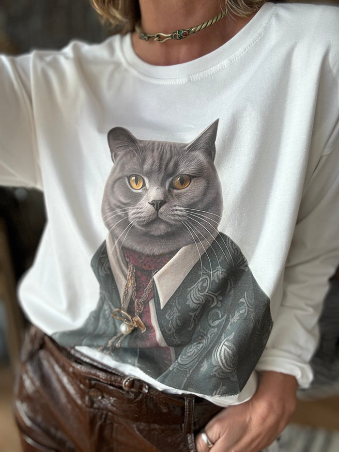 Vita Mister cat | Camisola long sleeve