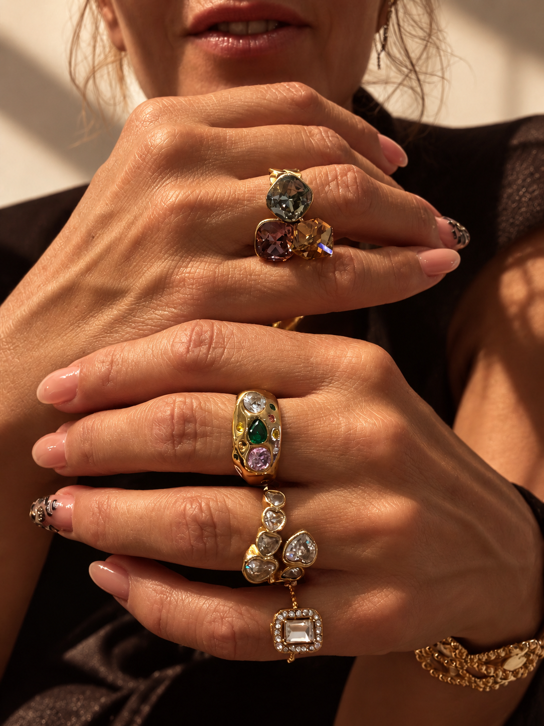 Stones love clear | Anel