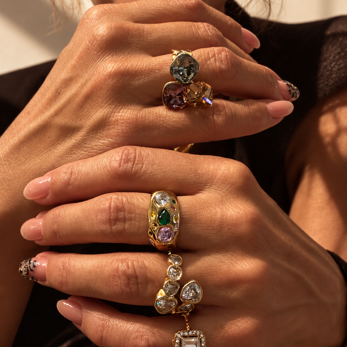 Stones love clear | Anel