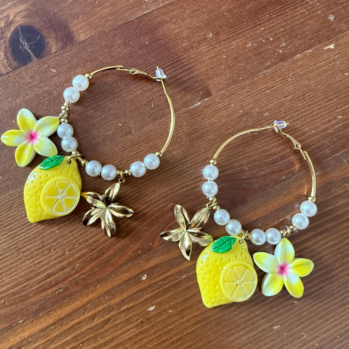 Fiore di limone | Brincos