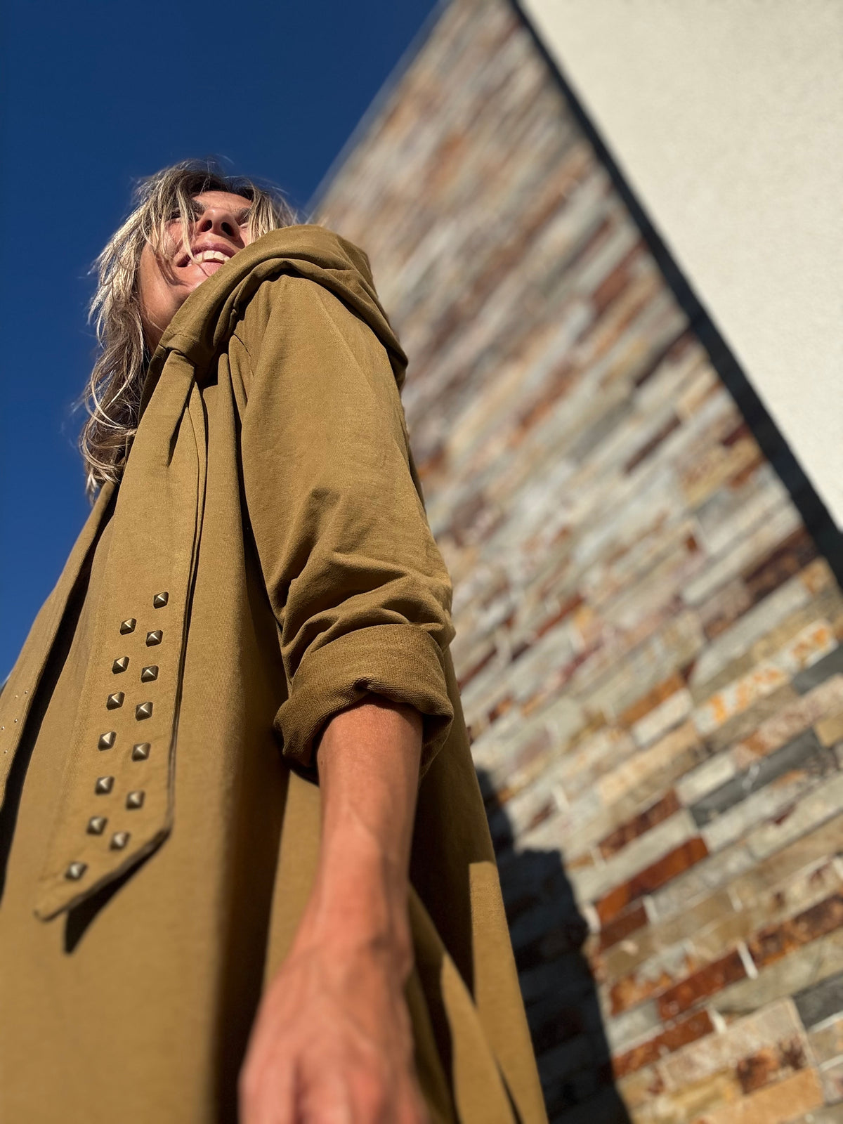 Hoodie oliva