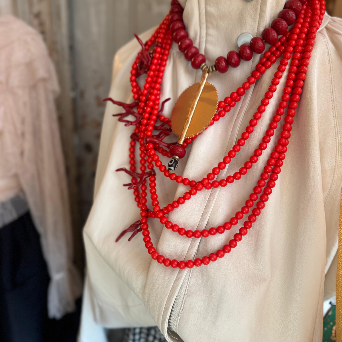 Red Moon | Colar