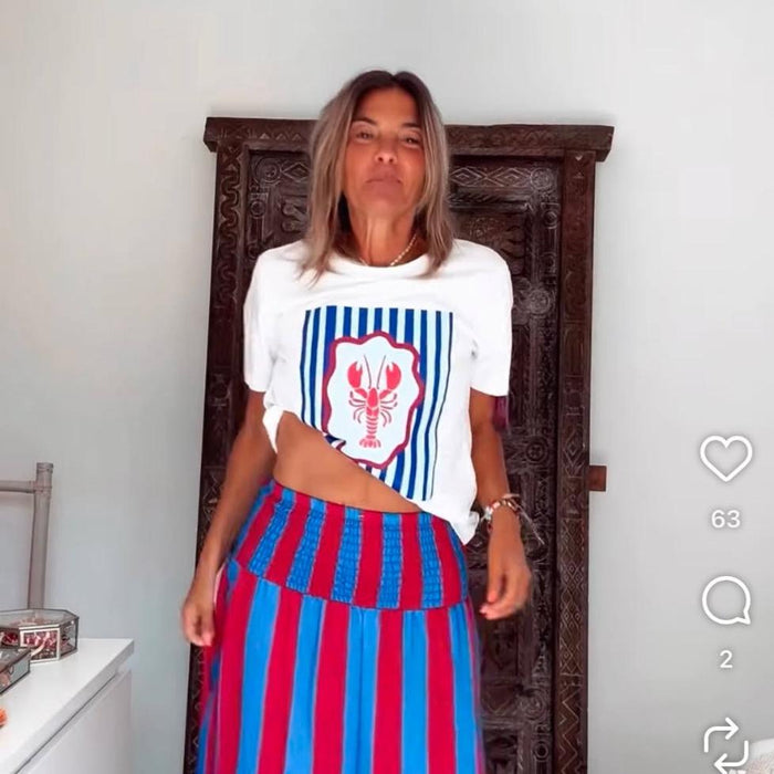 Riscas  | saia 85%viscose 15% poliester (Cópia)