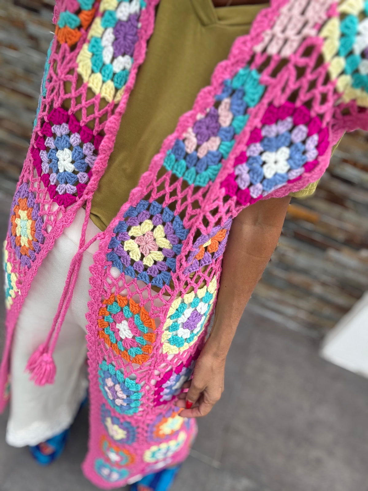 Musarte 2 crochet | colete longo