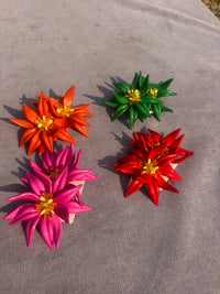 Brincos do jardim | flores