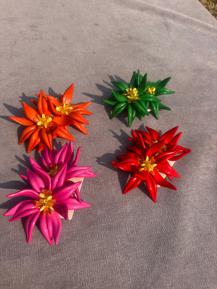 Brincos do jardim | flores