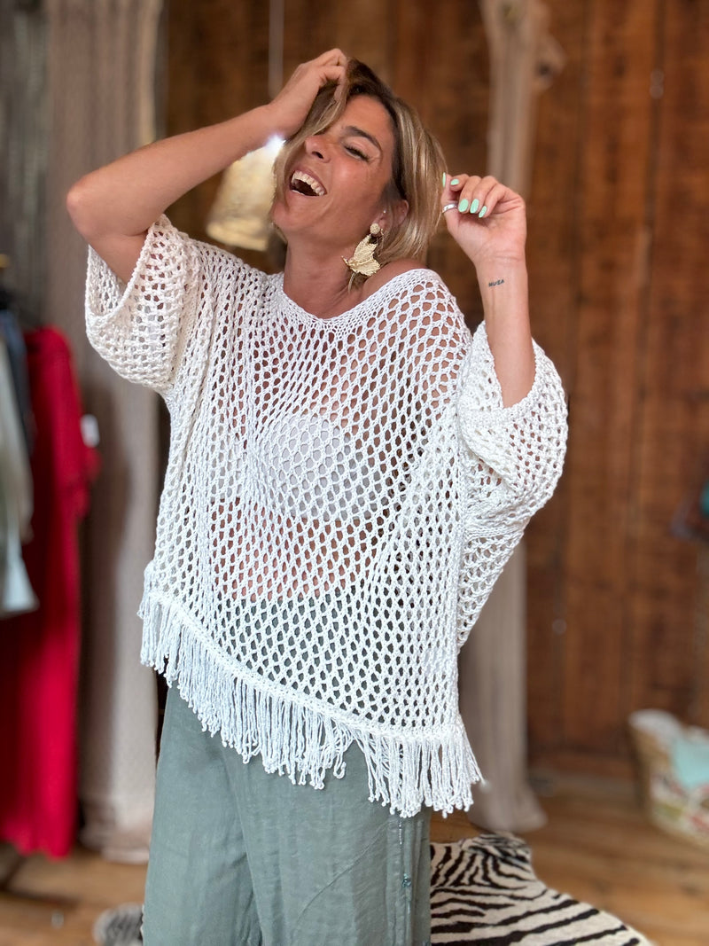 Liberdade | camisola de Croche