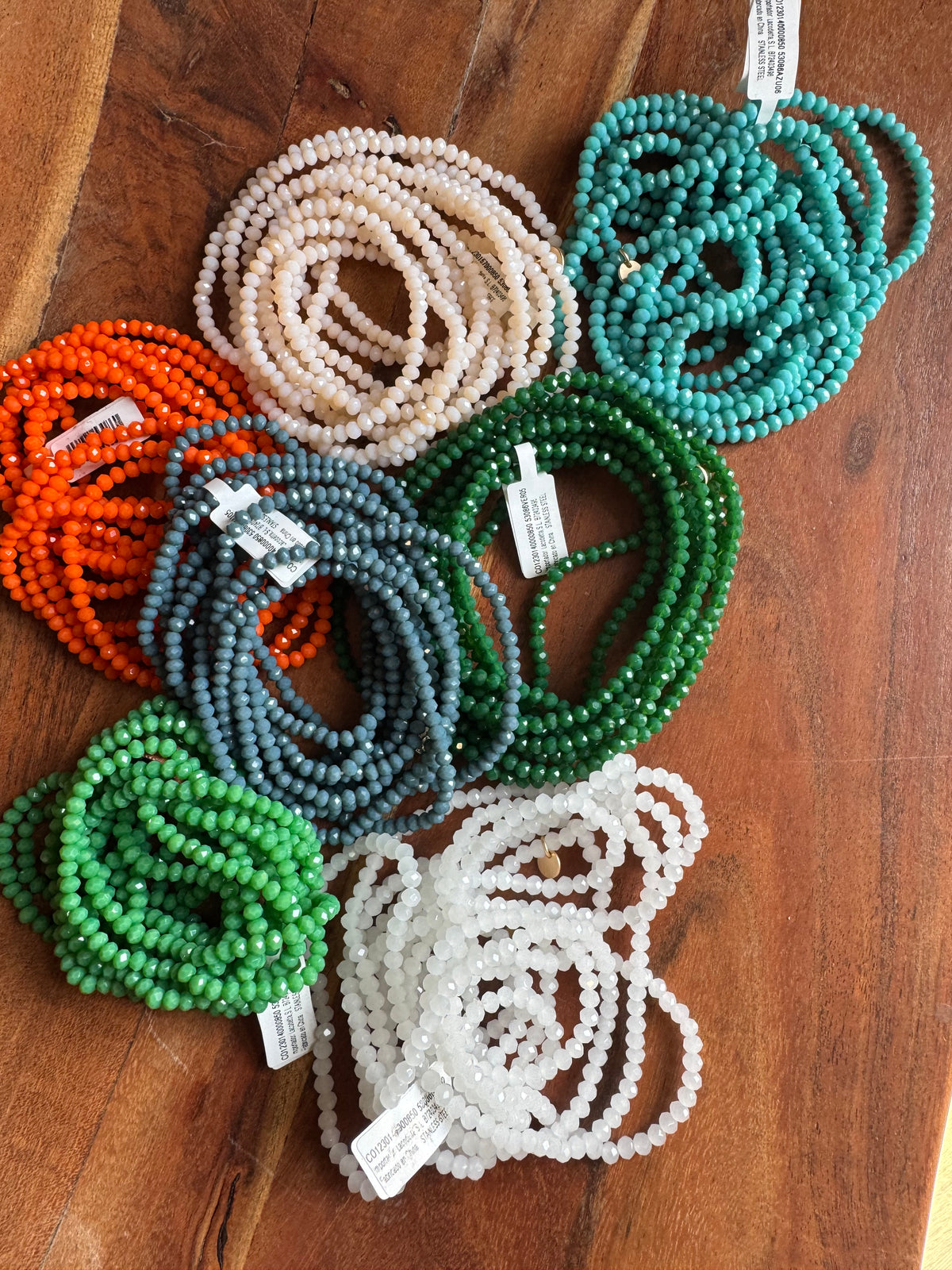 Cristal  | colar elástico