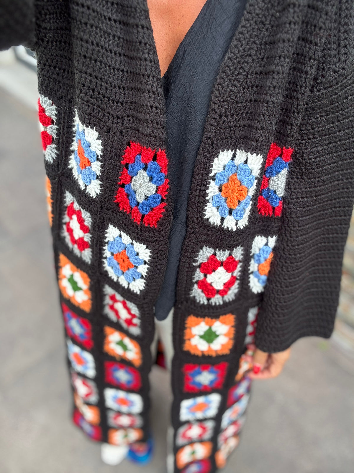 Musarte 3 croché | cardigan longo