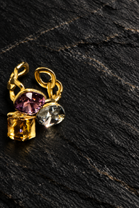 Stones 3 pedras | Anel