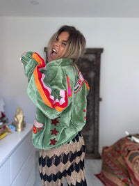 TOUT - Lola Bomber Veludo Verde
