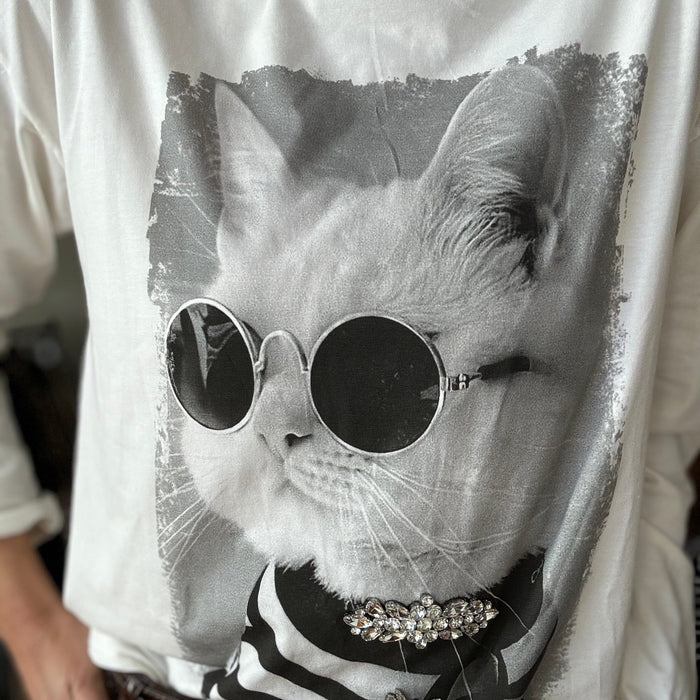 Vita style cat | Camisola long sleeve