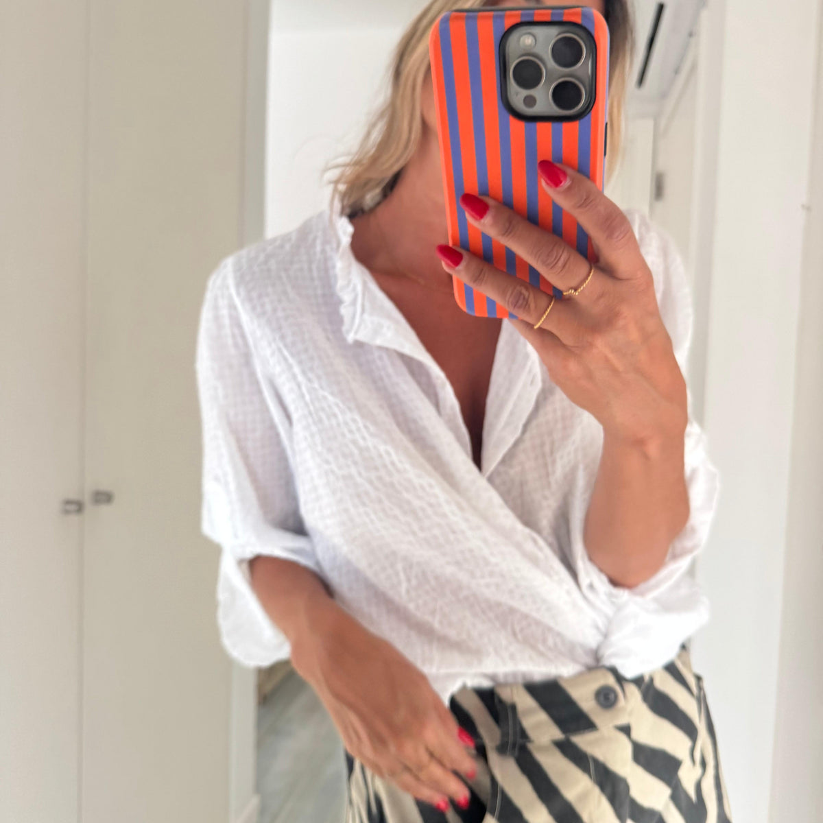 White | camisa