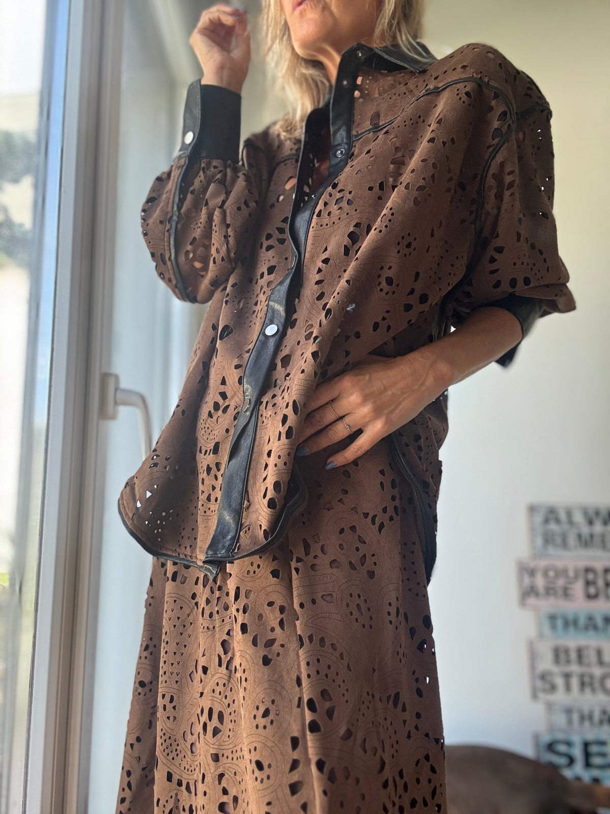 Peach  | camisa longa