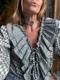 Sorriso | Blusa de Folhos