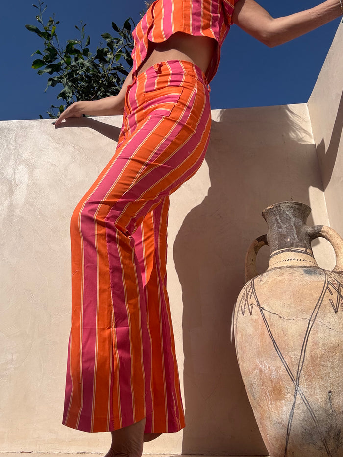 Santorini  | conjunto top e calças