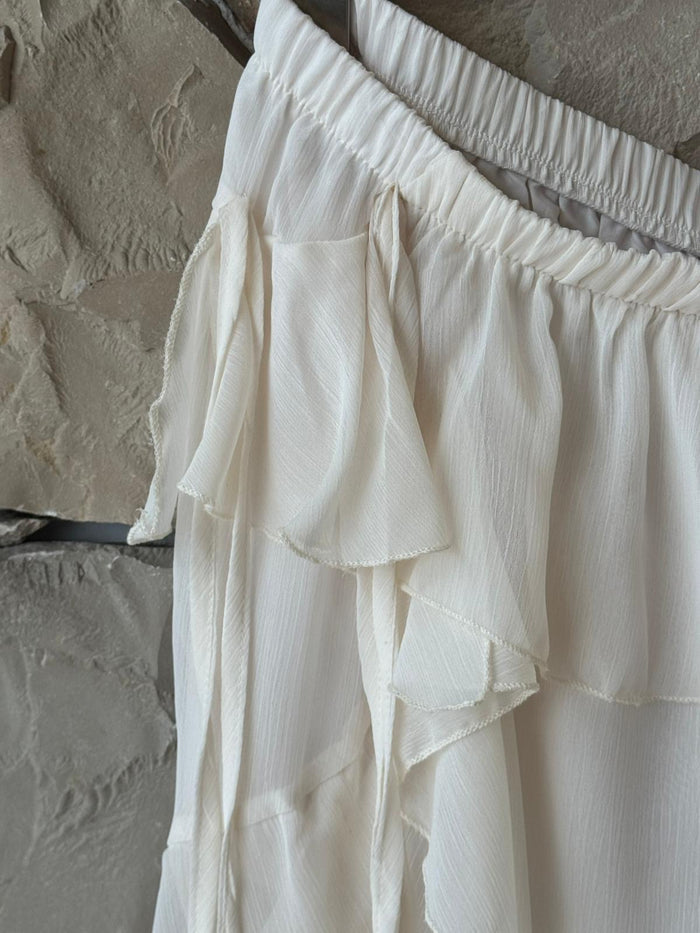 Cloud dancer  | Conjunto top e calças