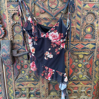 Flowers | Conjunto Top e Saia