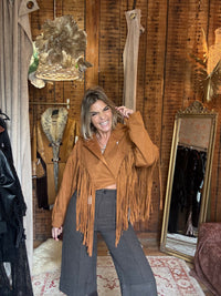 Cowgirl | Casaco franjas