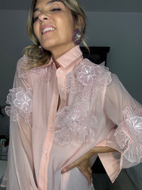 Camisa flores