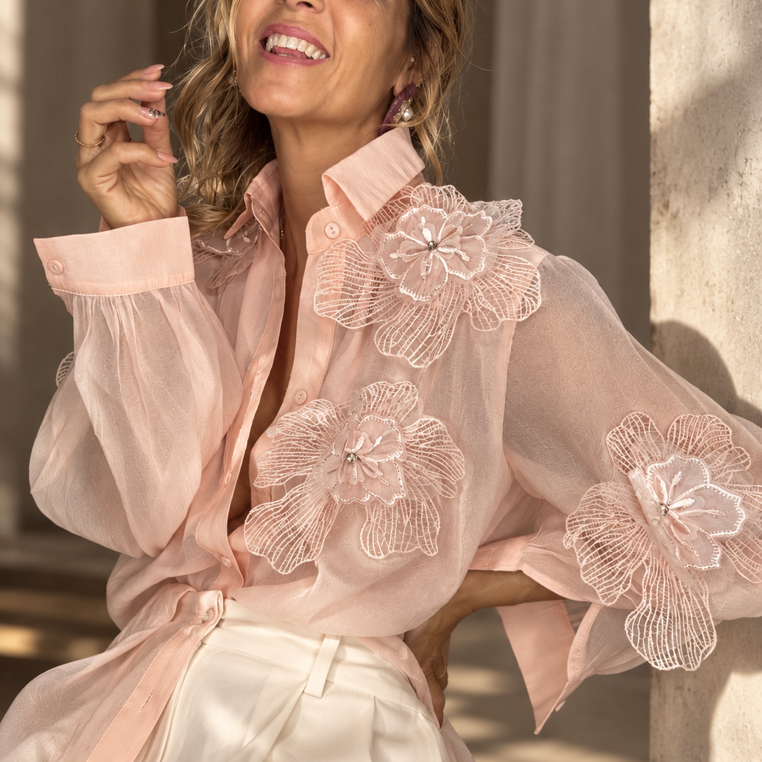 Camisa flores