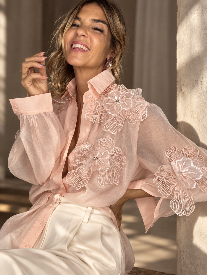 Camisa flores