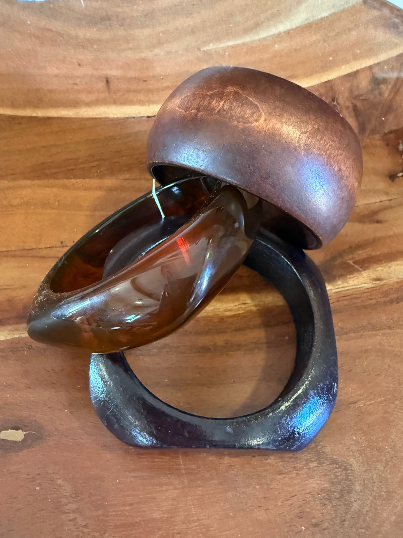 Trio wood | Pulseira trio