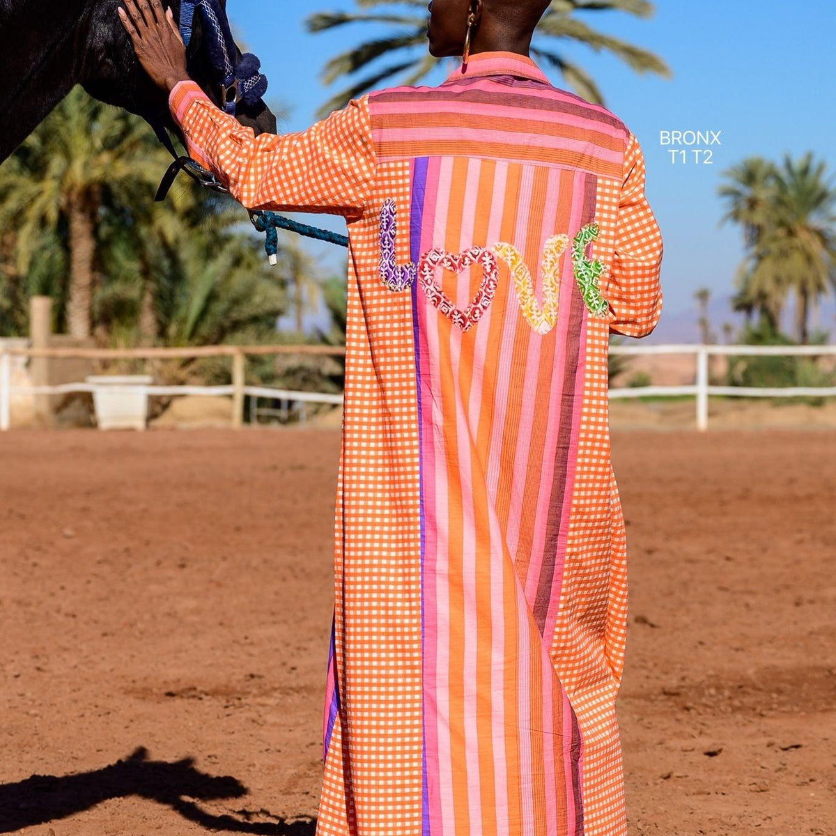 Kimono Étnico LOVE | vestido camiseiro