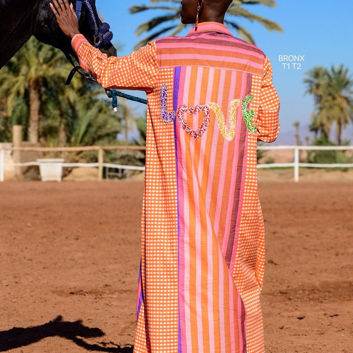 Étnico LOVE | vestido camiseiro