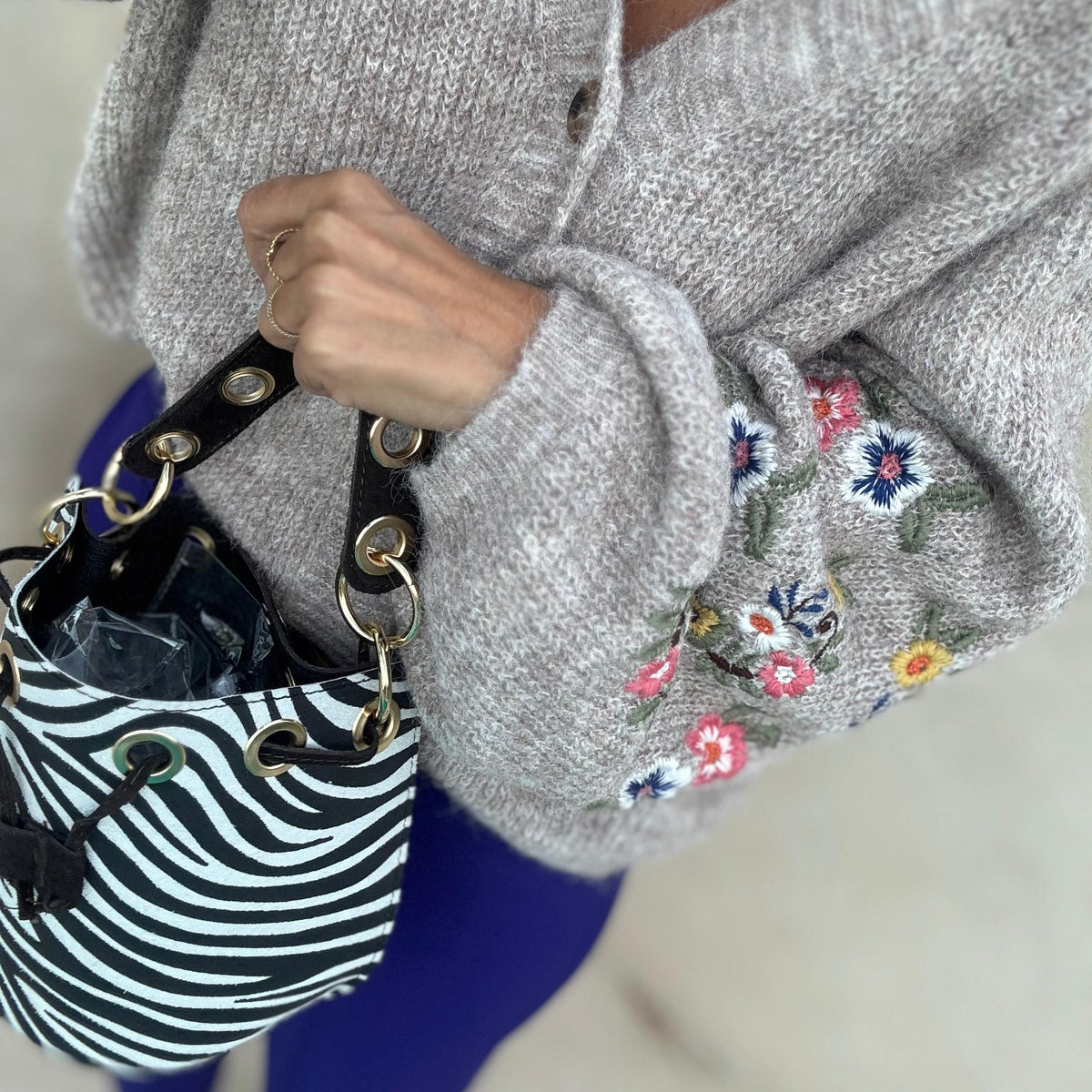 Baú zebra | Mala