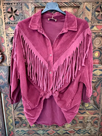 Goldie | Camisa franjas