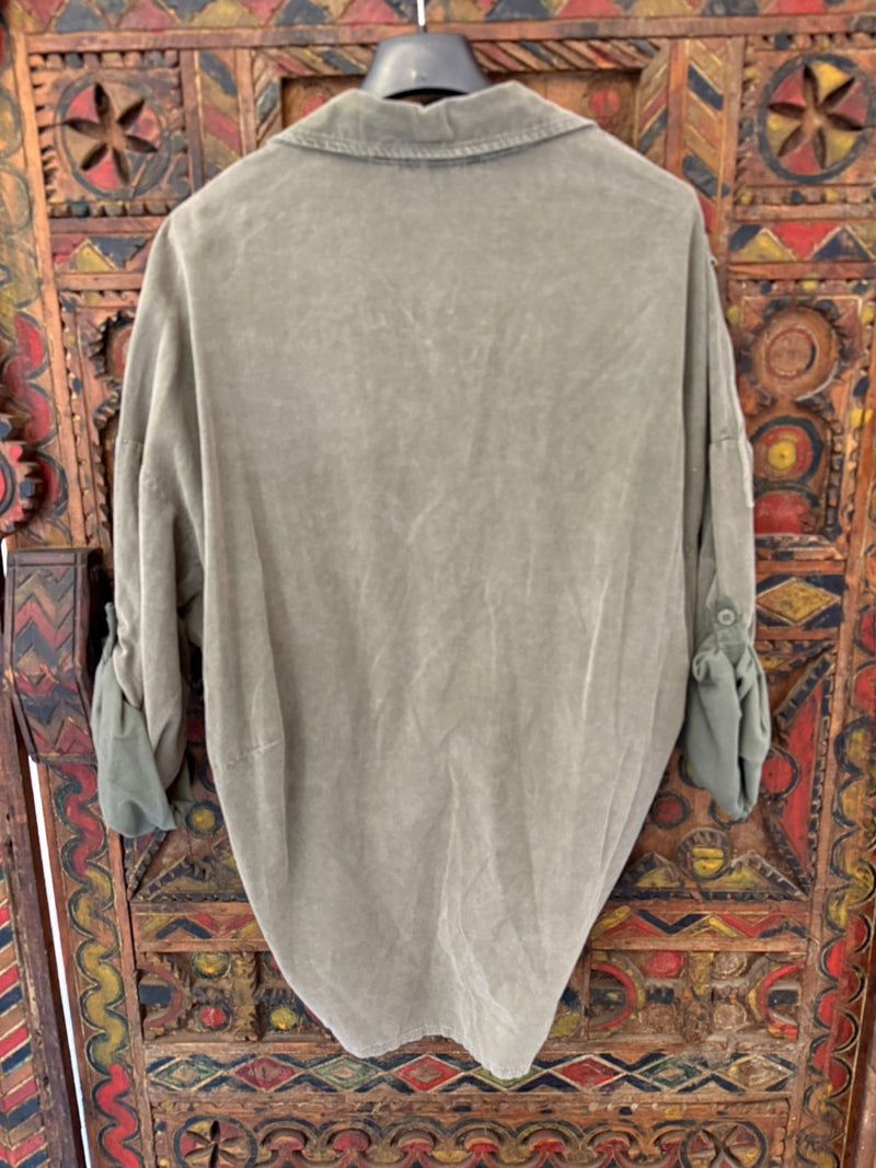 Goldie | Camisa franjas