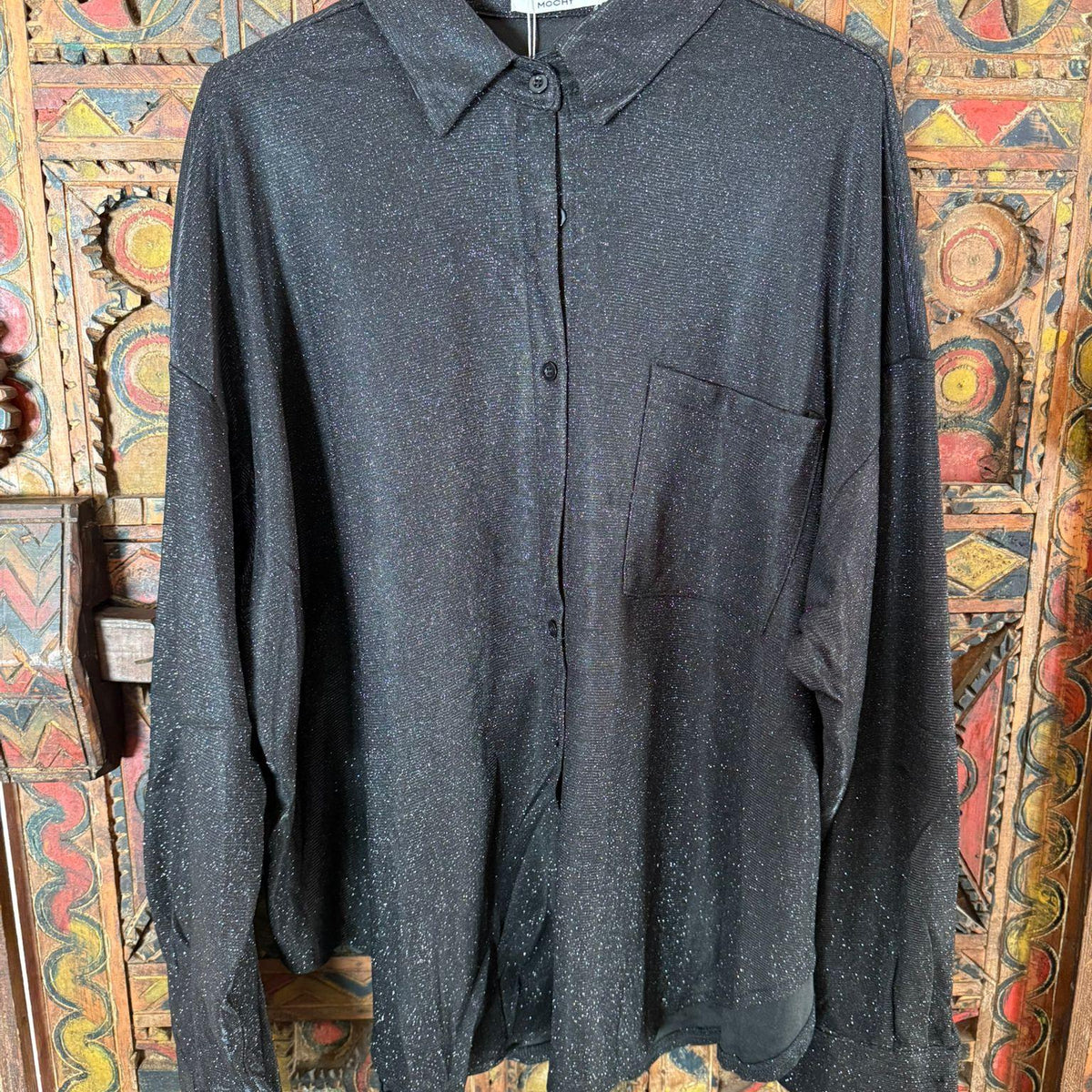 TE faz brilhar | Conjunto camisa, calças e top