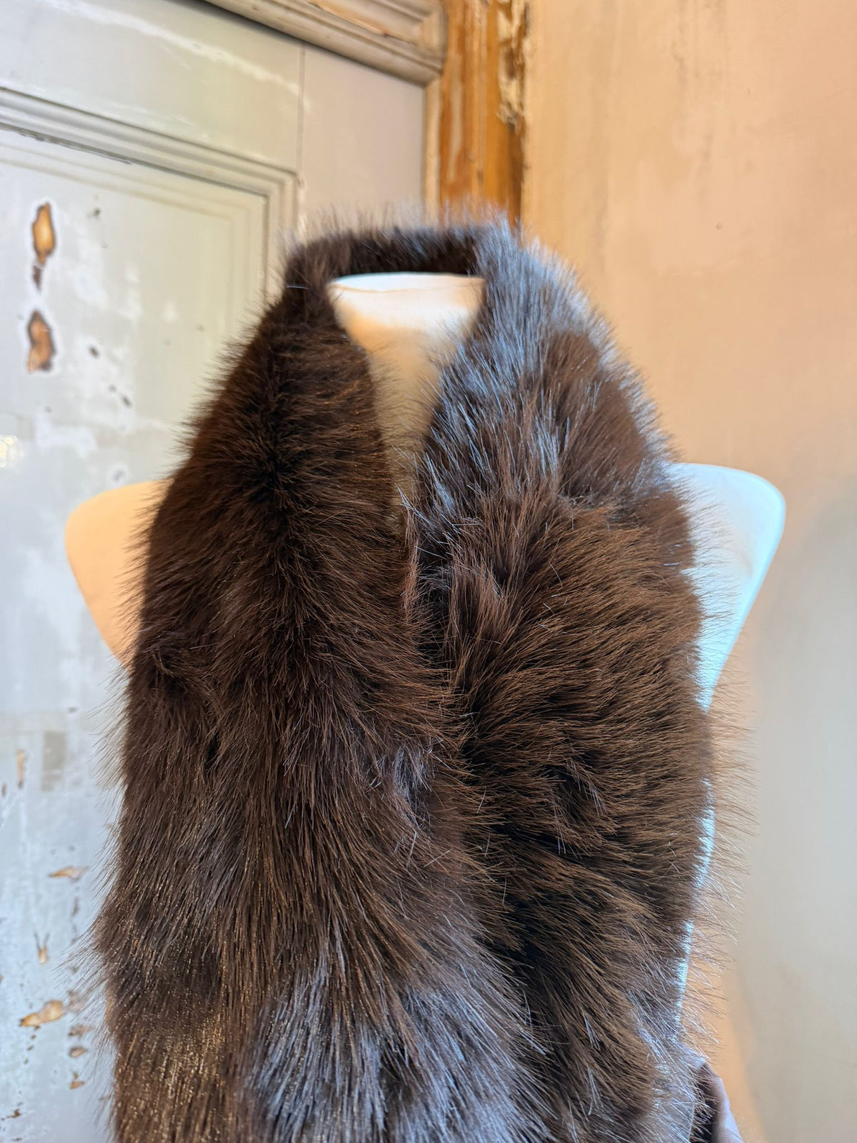 TE mostra | estola pelo