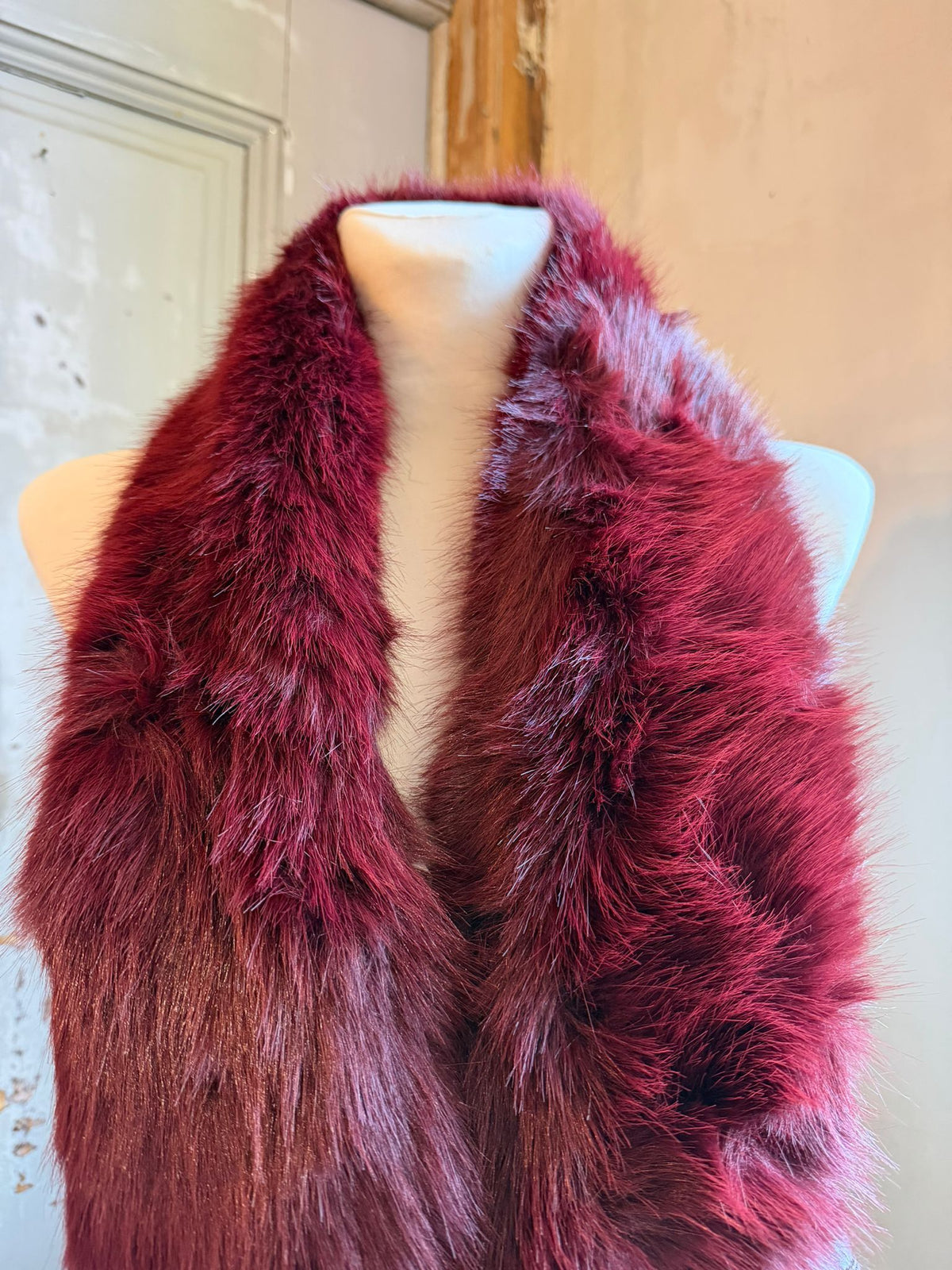 TE mostra | estola pelo