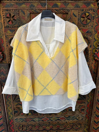 Amelie | Conjunto Camisa e Colete