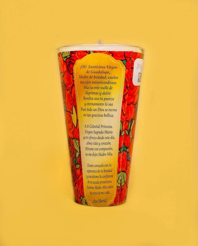 Vela Virgem de Guadalupe & Rosas GM