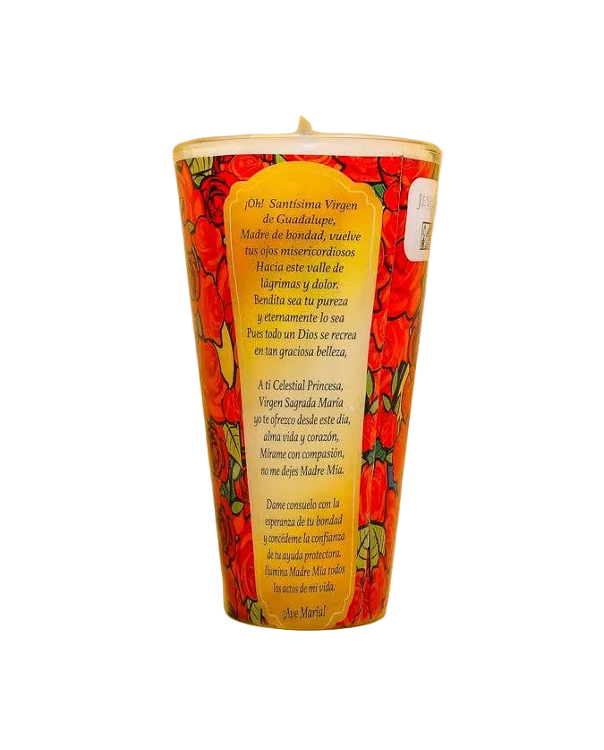 Vela Virgem de Guadalupe & Rosas GM
