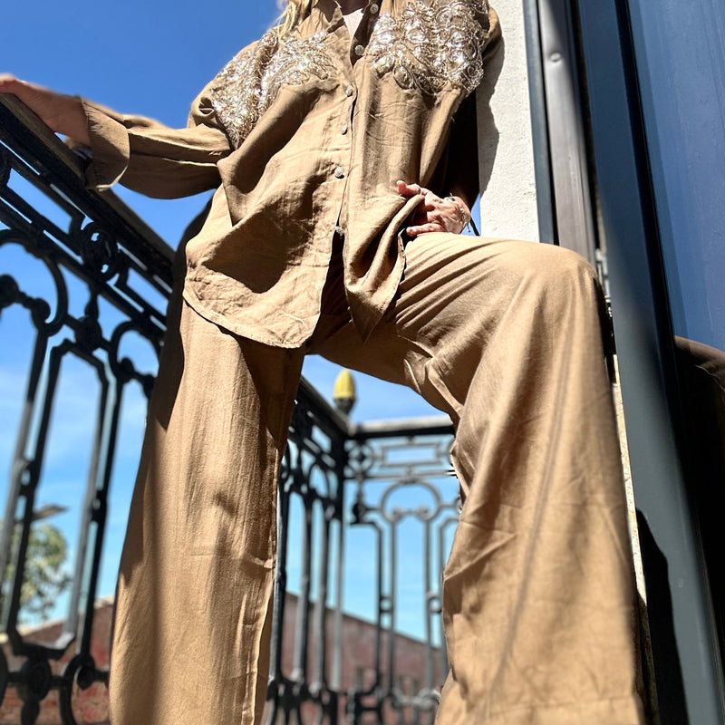 Grazi  | Conjunto  Camisa e Calças